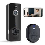 Wireless Video Doorbell Camera With Chime 720P 2.4G WiFi Smart