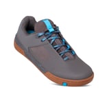 Crank Brothers MTB Shoes Mallet Lace Grey / Blue - Gum Clip-In Splatter 10.0