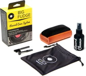 BIG FUDGE 4 in 1 Vinyl Record Cleaning Kit - Includes Soft No-Scratch Velvet XL