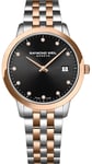 Raymond Weil 5385-SP5-20081 Toccata Sort/Rosaguldtonet stål Ø34 mm