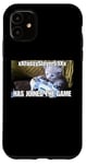 Coque pour iPhone 11 Funny Trad Gaming Cat Has Joined Video Game Cute Kitty Meme