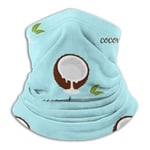 AEMAPE Coconut Milk Neck Warmer -Headwear Wide Headbands Scarf Head Wrap, Neck Gaiter Headband,Face Bandana Sport Scarf