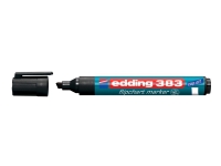 edding 383 flipchart - Markering - för flipdiagram - svart - vattenbaserat bläck - 1-5 mm