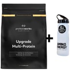 Protein Powder Vanilla Crème 900G Multi-Protein + ON Water Bottle DATED 07/23