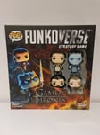 Game Of Thrones FunkoVerse Strategy Board Game - 4 Figures Funko Pop Brand New