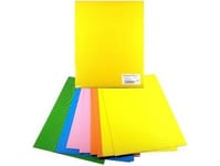 Corrugated Pastel Cardboard 25X35cm 10 Sheets