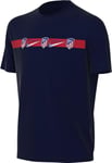 Nike Unisex Kids Shirt ATM U NK Repeat Tee, Blue Void, FD1110-492, XS