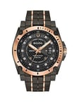 Bulova Men's Precisionist Diamond Watch, Two Tone, Men