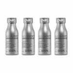 4 x 100ml Loreal Professionnel  SILVER  SHAMPOO For White/Grey Hair 400ml