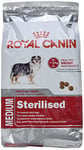 Royal Canin Dog Food Medium Sterilised 3kg
