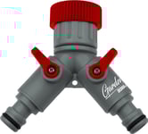 Dedra Dubbel Krananslutning 3/4""-1"", Kort