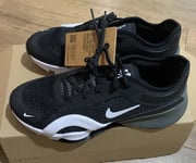 W Nike Zoom Superrep 4 NN Black/White Trainers Size 7uk DO9837-001 Boxed