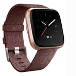 YOUZHIXUAN Smart watch series For Huami 1 / Huami 2 / Ticwatch1 / Ticwatch Pro/Samsung Galaxy Watch 46mm / Samsung S3 / Huawei Watch2 Pro/Huawei GT/Huawei Glory Magic Nylon Canvas Strap(Brown)
