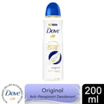 Dove Anti-Perspirant Men+Care Advanced Care 72H Protection Deodorant, 200ml