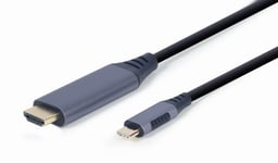 Cablexpert USB-C till HDMI-kabel 1.8m med stöd för 4K i 60 Hz