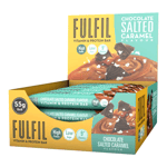 Fulfil High Protein Bars Salted Caramel Chocolate Flavour Snack Pack of 15 x 55g