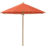 Glatz, Teakwood parasoll 350 cm Kat.5 660 Papaya