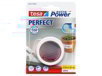 Tesa Extra Power Perfect, 2,75 M, Vit, Tyg, Kartong, Papper, 19 Mm, Blåsa