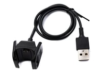 SYSTEM-S USB 2.0 Cable 53 CM Charging for Fitbit Charge 3 Smartwach IN Black