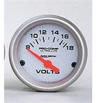 Autometer AUTO4391 voltmätare, 52mm, 8-18 V, elektrisk