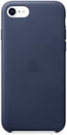 "Leather Case iPhone 7/ 8/ SE" Midnight Blue