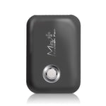 Aussido Mini Eyelash Fan 2021 New USB Rechargeable Small Portable Fan for Eyelash Extension Dryer (Black)