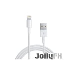 JollyFX Kabel USB Lightning iPhone 7 6S SE 5 5S iPad 4 Air Pro 8pin 1m