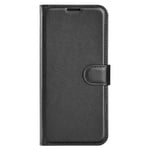 EIDERWOOD Xiaomi 15 Pro Konstläder Flip Fodral m. Korthållare & Ställfunktion - Svart