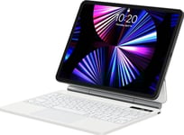 Keyboard Case Pro Baseus Brilliance For Ipad 12.9&Quot  (2018/2020/2021) (White)