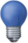 Glödlampa Klot Blå E27 25W