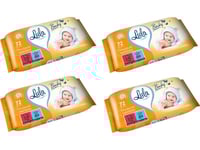 Lula Wet Wipes With Chamomile 72Pcs 3+1 Free Of Charge