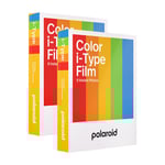Polaroid Color Film For I-Type White Frame 2-Pack