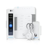 Ubiquiti G3 Starter Kit Pro säkerhetssystem för åtkomstkontroll Grå, Vit