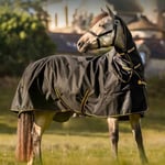 Regntäcke med Hals Irish Turnout 50g Svart/Guld