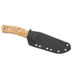 No.10 Swedish Forest Knife, Stabiliserad masur, Rostfritt, Kydex
