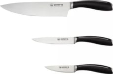 Polaris Solid-3Ss Knivset I Rostfritt Stål, 3 Delar (Po10180)