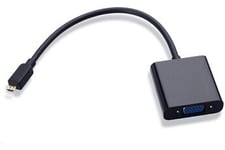 Onearz Mobile Gear Montage et connectique PC ADAPTATEUR MICRO HDMI VERS VGA NOIR