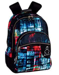 Montichelvo Montichelvo Double Backpack A.O. CMP Chester Cartable, 43 cm, Multicolore (Multicolour)