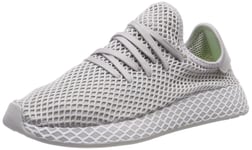 adidas Men's Deerupt Runner Gymnastics Shoes, Grey (Grey Two F17/Ftwr White/Hi/Res Yellow), 4.5 UK