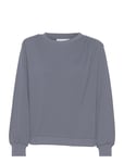 Binnikb Sweatshirt Tops Sweat-shirts & Hoodies Sweat-shirts Blue Karen By Simonsen