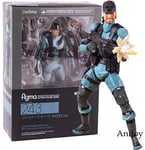 honeyya Figma 243 Venomous Snake Metal Gear Solid 2: Sons of Liberty Figures Action Snake Mgs Pvc Collector Model Toy Action Figure 15Cm
