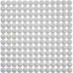 Tapis de fond d'évier bulles - blanc