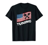 USA Racing Custom Car Tuning Voiture Mécanique Cadeau Tuning T-Shirt