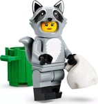 Ref.71032 MINI FIGURINE LEGO LA FAN DEGUISEE EN RATON LAVEUR N°10 - Série N°22