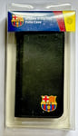 Official FCB Barcelona Football Wallet Folio Flip Black Case for iPhone 5 5S NEW