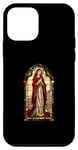 iPhone 12 mini Saint Philomena Stained Glass Case