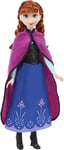 Disney F1956 Frozen Shimmer Anna Fashion Doll, Skirt, Shoes, and Long Red Hair, 
