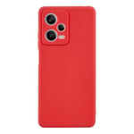 Xiaomi Redmi Note 12 Pro (5G) Fleksibelt Plast Deksel - Rød