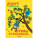 Pippi Långstrump stora pysselboken : med klistermärken (häftad)