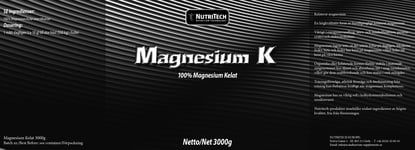 Leverantörer>Nutritech Magnesium Bisglycinate